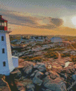 Peggy Cove Diamond Painting