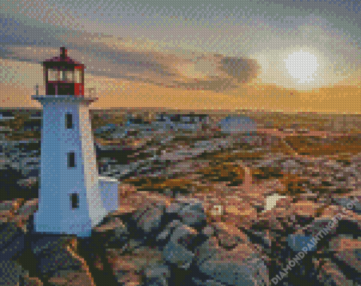 Peggy Cove Diamond Painting