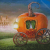 Pumpkin Carriage Diamond Painting