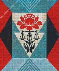 Shepard Fairey Diamond Painting