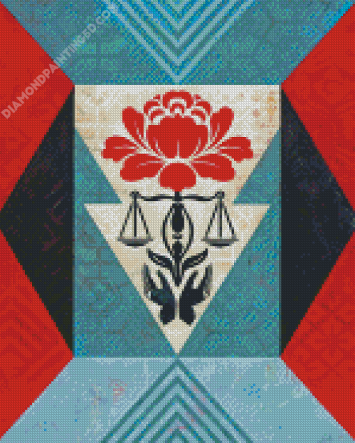 Shepard Fairey Diamond Painting