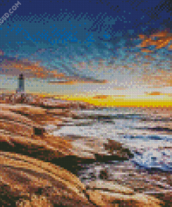 Sunset Halifax Diamond Painting