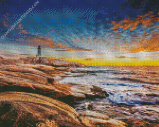 Sunset Halifax Diamond Painting