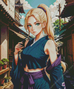 Ino Yamanaka Anime Diamond Painting