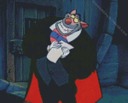 Professor Ratigan Diamond Painting