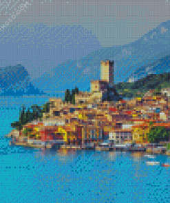 Malcesine Diamond Painting