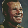 Yuri Gagarin Diamond Painting