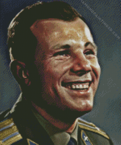 Yuri Gagarin Diamond Painting