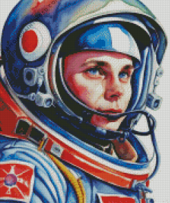 Yuri Gagarin Art Diamond Painting