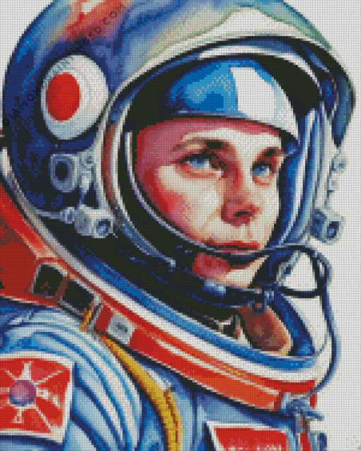 Yuri Gagarin Art Diamond Painting