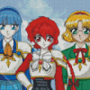 Magic Knight Rayearth Diamond Painting