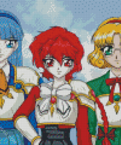 Magic Knight Rayearth Diamond Painting