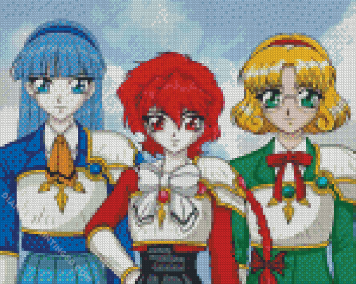 Magic Knight Rayearth Diamond Painting