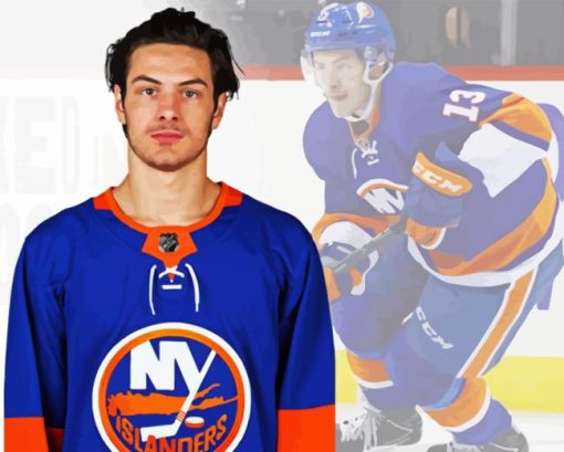 Mathew Barzal Diamond Painting