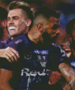 Melbourne Storm Payers Diamond Painting art