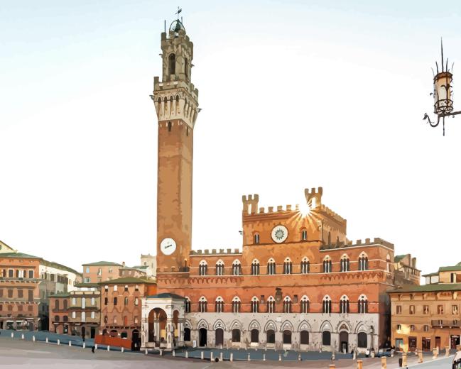 Piazza del Campo Diamond Painting