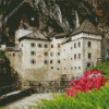 Predjama Castle Diamond Painting