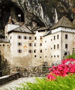 Predjama Castle Diamond Painting