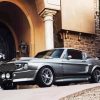 Grey 1967 Ford Mustang Diamond Painting