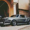 Grey 1967 Ford Mustang Diamond Painting