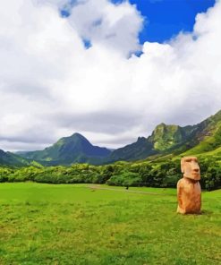 Kualoa Ranch Diamond Painting