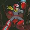 Proto Man Robot Diamond Painting