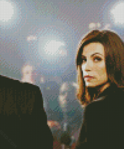 Alicia Florrick Diamond Painting