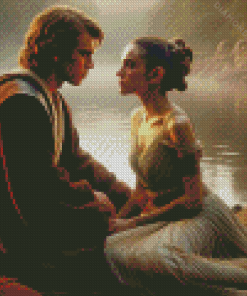 Anakin and Padme Diamond Painting