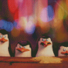 Madagascar Penguin Diamond Painting