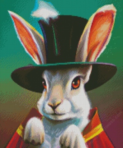 Magician Rabbit Diamond Painting