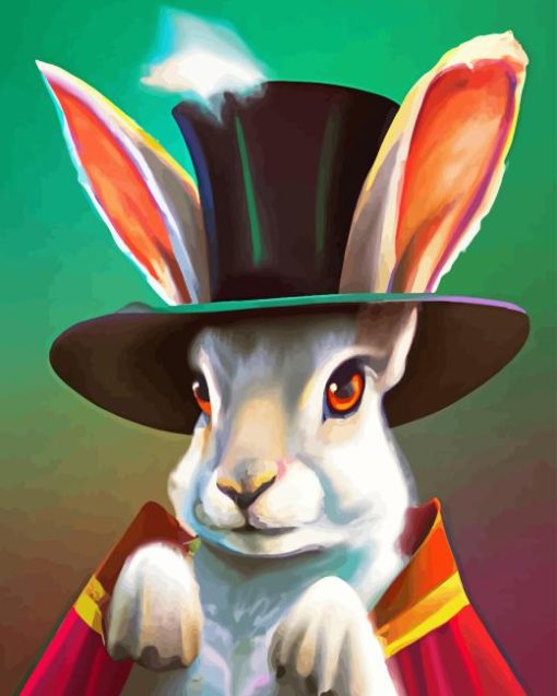 Magician Rabbit Diamond Painting