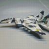 Mig 29 Fulcrum Diamond Painting