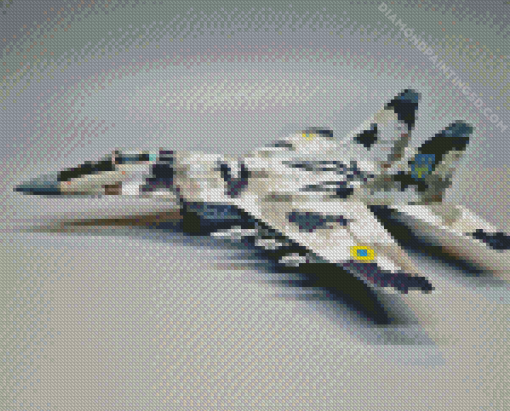 Mig 29 Fulcrum Diamond Painting