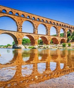 Nimes Pont Du Gard Diamond Painting