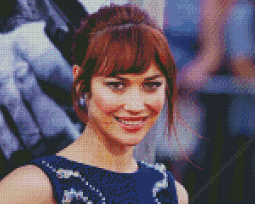 Olga Kurylenko Diamond Painting