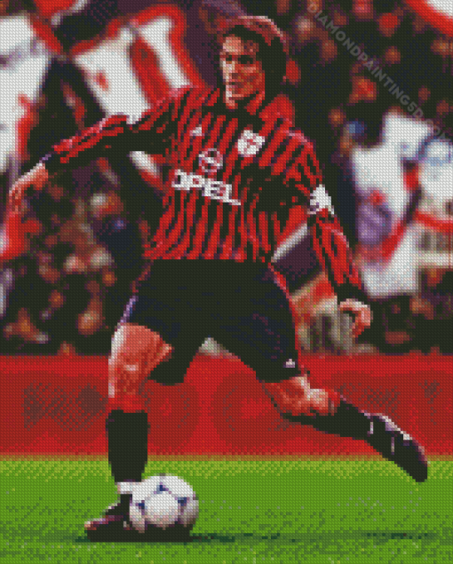 Paolo Maldini Player Diamond Painting