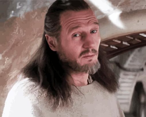 Qui Gon Jinn Diamond Painting