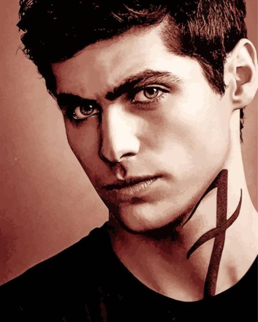 Shadowhunters Alec Lightwood Diamond Painting art