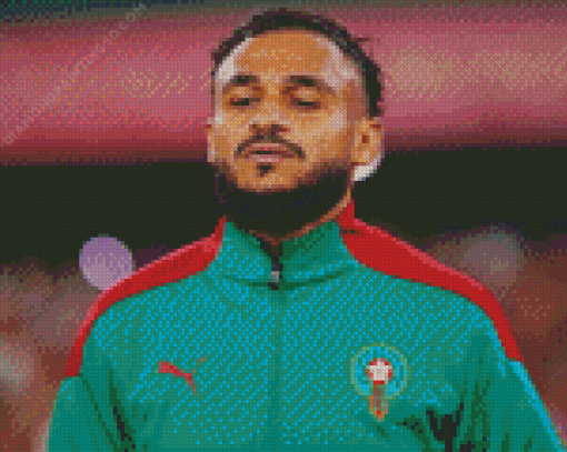 Sofiane Boufal Diamond Painting