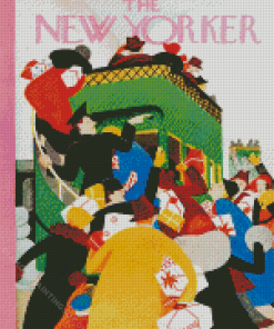 The New Yorker Cover Diamond Painting