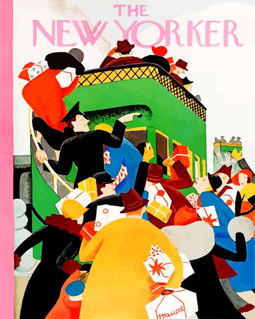 The New Yorker Cover Diamond Painting