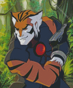 Thundercats Tygra Diamond Painting