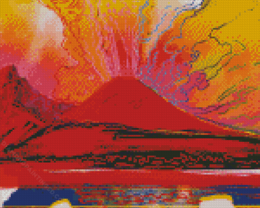 Vesuvius Diamond Painting