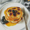 Blackberries Pancake Diamond Painting