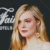 Elle Fanning Diamond Painting