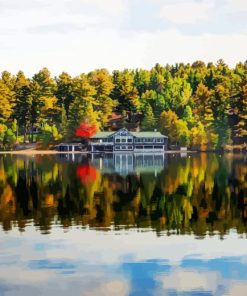 Lake Placid Diamond Painting