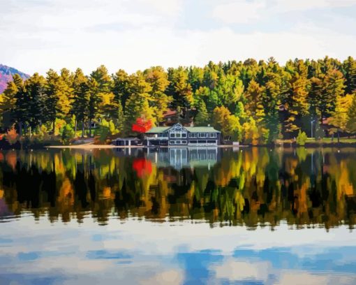 Lake Placid Diamond Painting