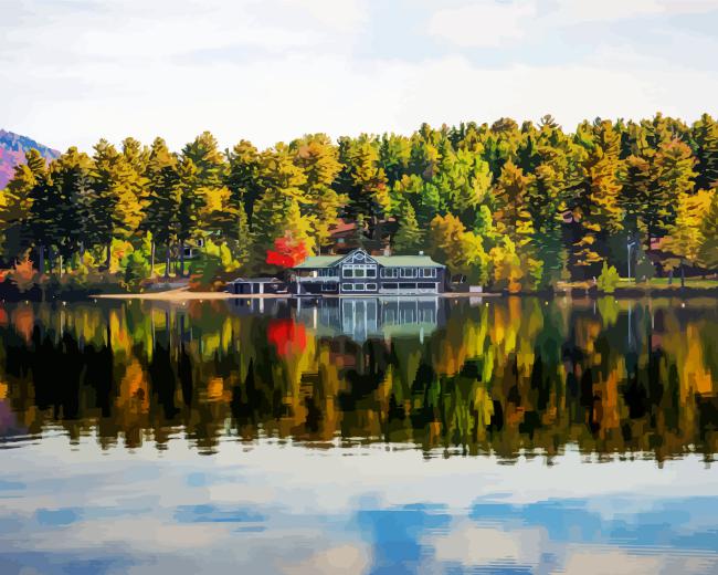 Lake Placid Diamond Painting