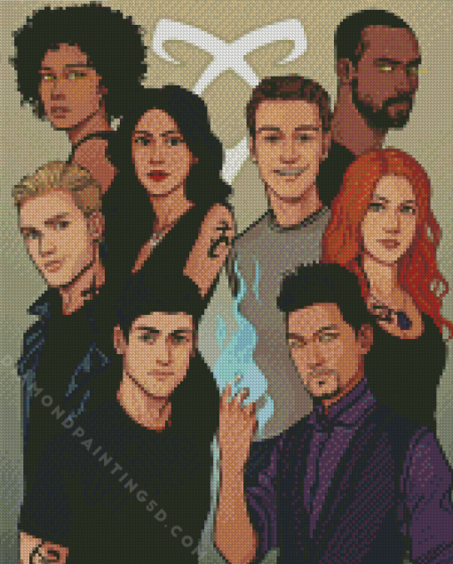 Shadowhunters Characters Diamond Paintings