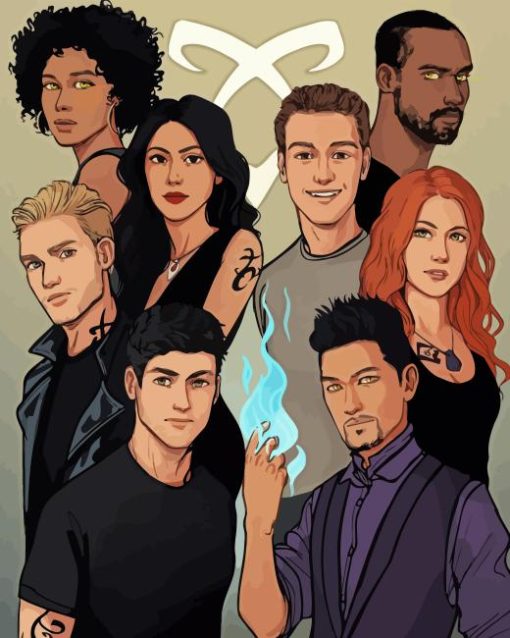 Shadowhunters Characters Diamond Paintings